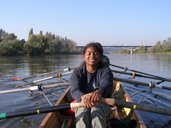 Nirina auf der Elbe vor Dresden Moldau Elbe 2010