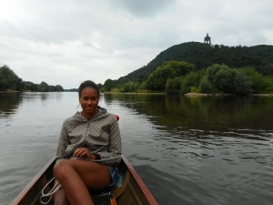 Obby und Wilhelm I Porta Westfalica Weser 2018 Obby und Wilhelm I Porta Westfalica Weser 2018