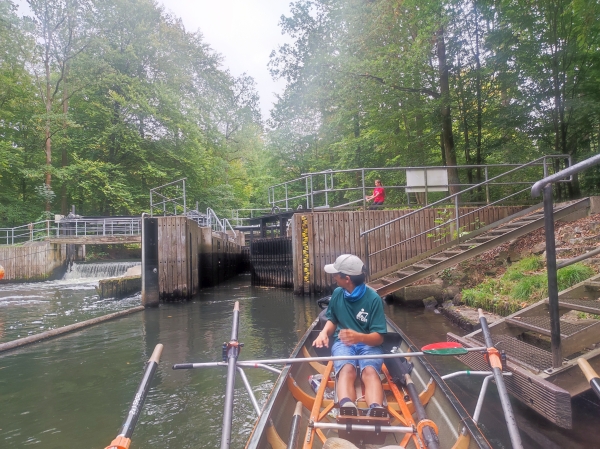 Obere Puhlstromschleuse Spreewald 2023