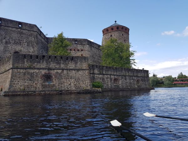 Olavlinna vom Wasser 2019