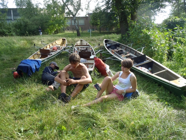 Pause im Spreewald 2015