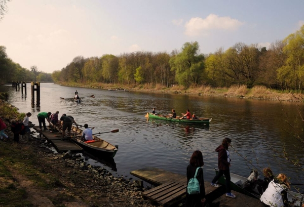 Proberudern Tag der offenen Tuer 2014 Kleinmachnow