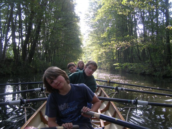 Randkanal Spreewald Rudervierer 08