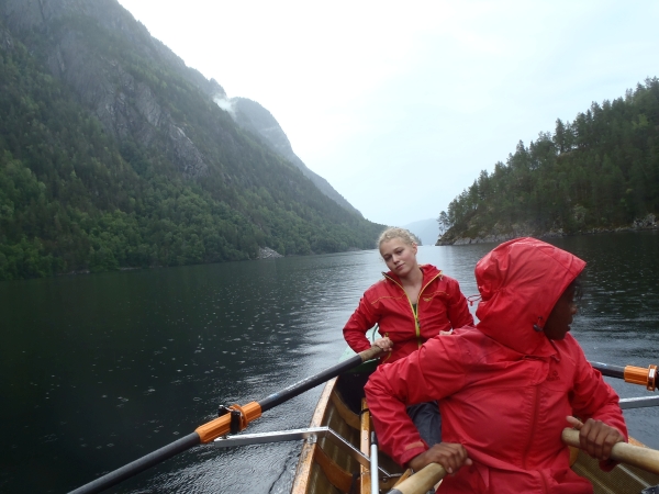 Regen auf dem Bandak Telemarkkanal 2018