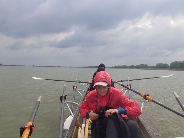 Regenwetter auf der Donau Johanna 2019