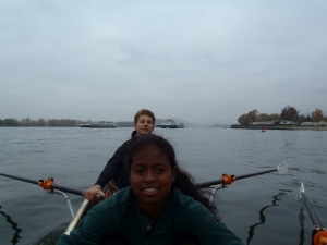 Rhein mit schiffsverkehr 2015 Rhein mit schiffsverkehr 2015