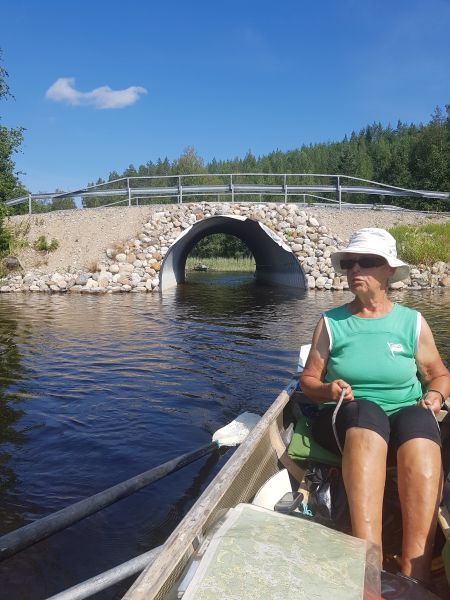 Rohrdurchfahrt Finnland 2019