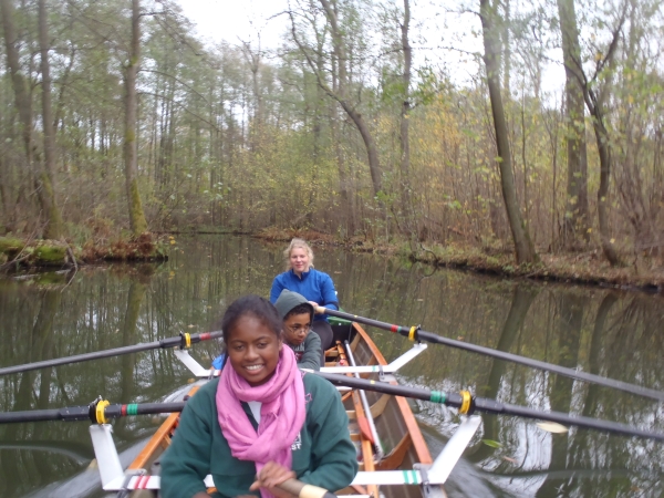 Ruder-dreier im Unterspreewald Herbst 2013