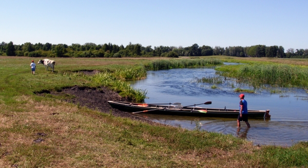 Ruderboot Biebzra 2015