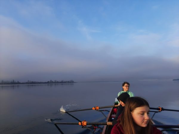 Ruderboot Bodensee Silvester 2021