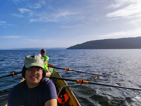 Ruderboot Etang de Berre Wanderfahrt Sdfrankreich 2022