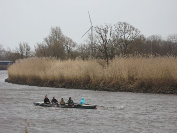 Ruderboot Lesum Winter 2011