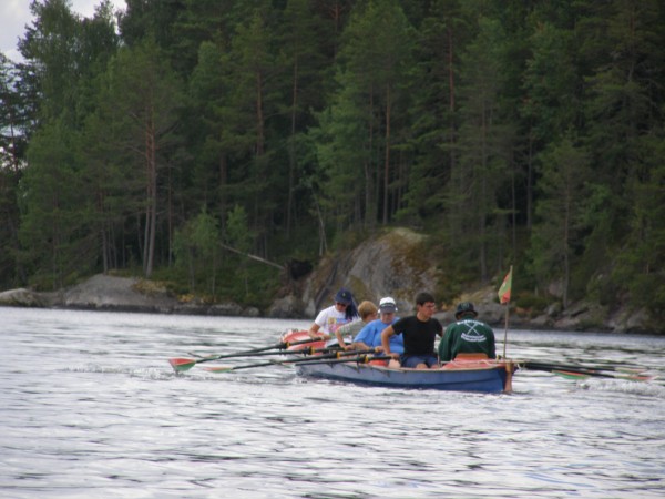 Ruderboot auf dem Lelang SW08