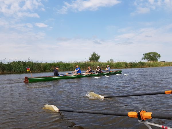 Ruderboot auf der Oder Uraz 2019