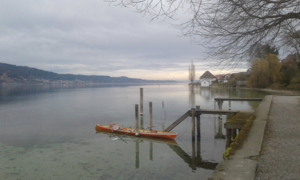 Ruderboot in Bodmann 2018