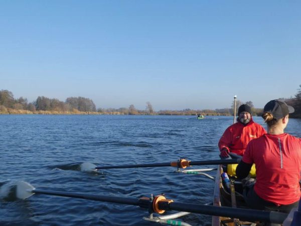 Ruderboote Havel Ketzin Herbst 2018