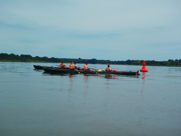 Ruderboote Spreewaldfahrt 2015