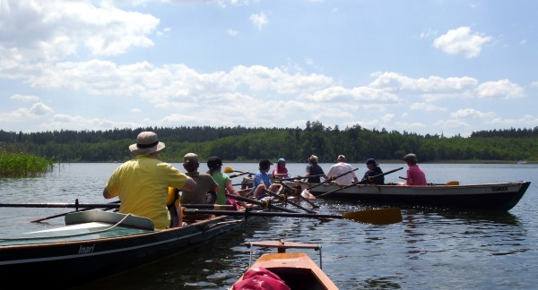 Ruderboote auf der Havel M11