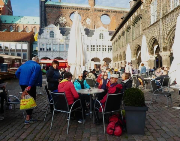 Ruderer Marktplatz Lbeck 2020