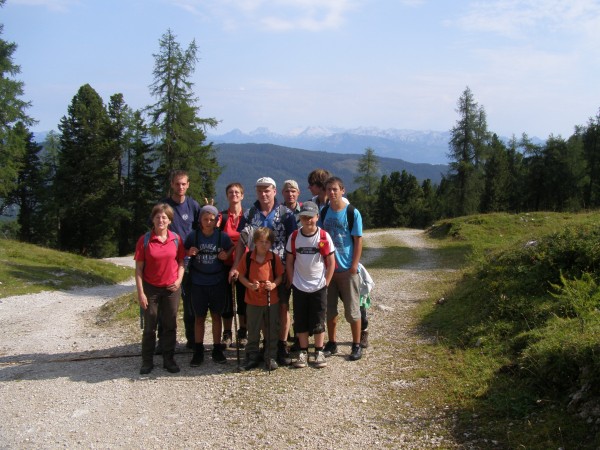 Ruderer auf Bergwanderung Loipold 09