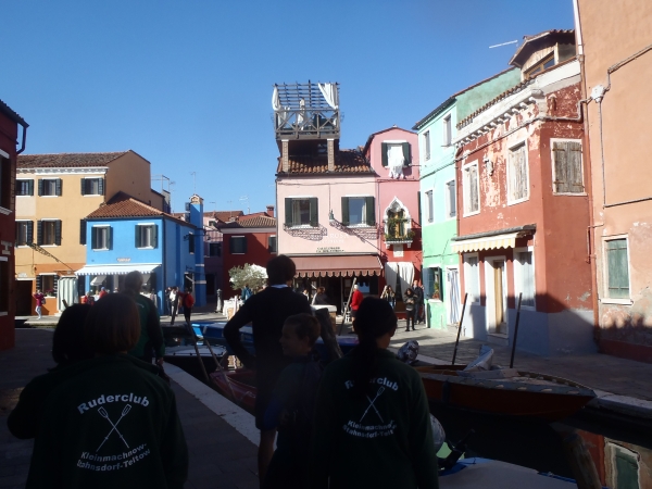 Ruderer in Burano 2014