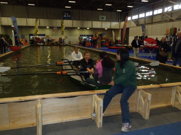 Rudern auf der Boot und Fun 2013