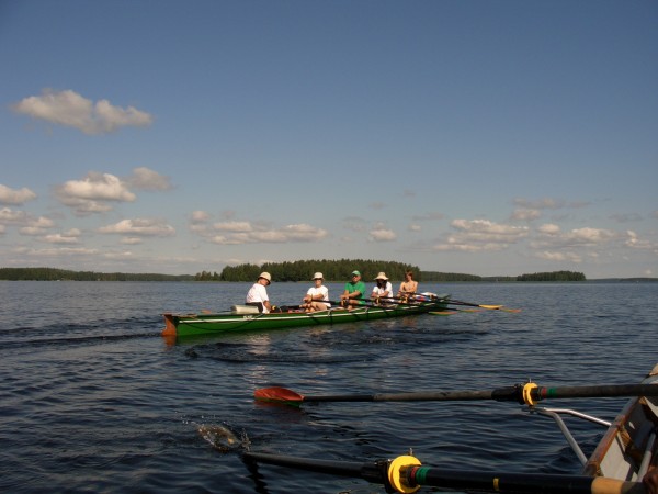 Rudervierer auf dem Saimaa S11