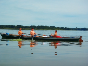 Ruderzweier auf dem Schwielochsee 2015