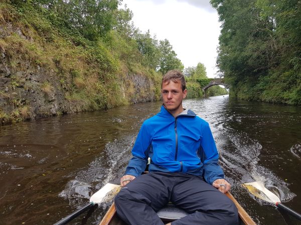 Scheitelhaltung Ballinamore Kanal Irland 2019