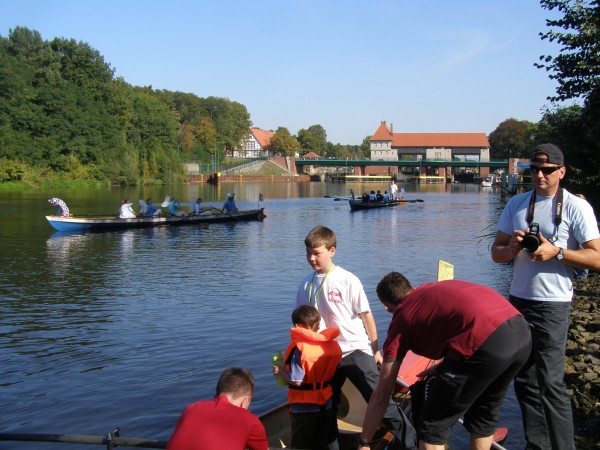 Schleuse Kleinmachnow Drachenbootrudercup 09