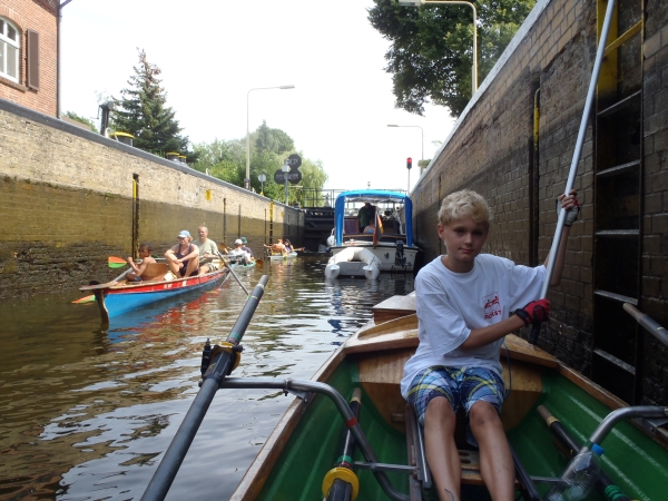 Schleuse Neue Muehle Spreewald 2012