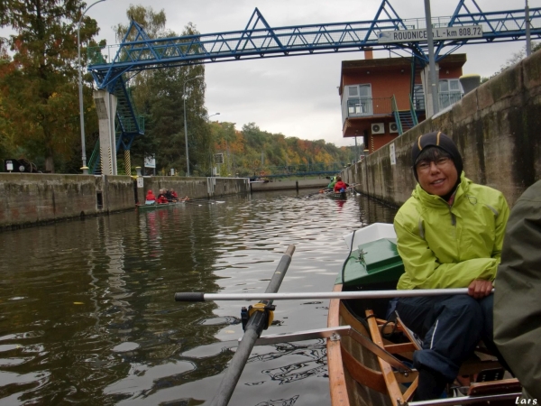 Schleuse Roudnice Elbe 2016