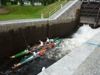 Schleuse Varistaipale im Wildwasser S11Bl