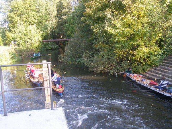 Schleuse Wasserburg Ruderboote 08