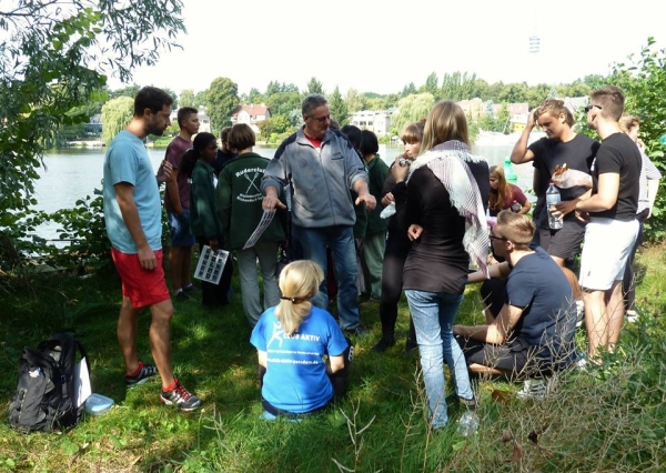 Schuelerruderer am Stoelpchensee 2014