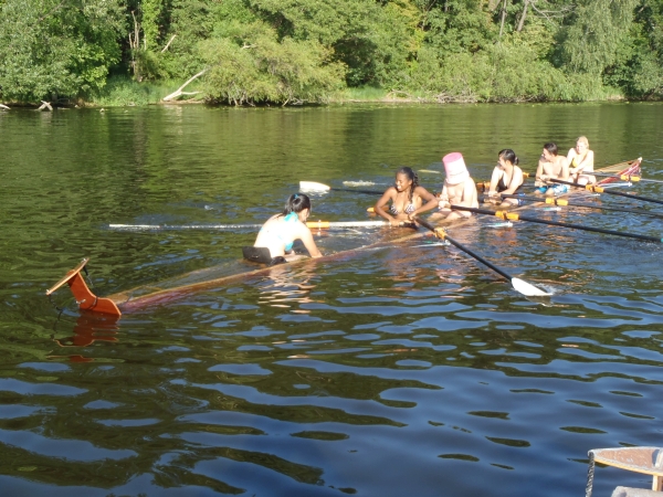 Schwimmtest S5x+ ausgegliche Besatzung