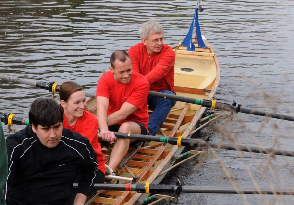 Soeren Kosanke im Ruderboot RC KST 2014