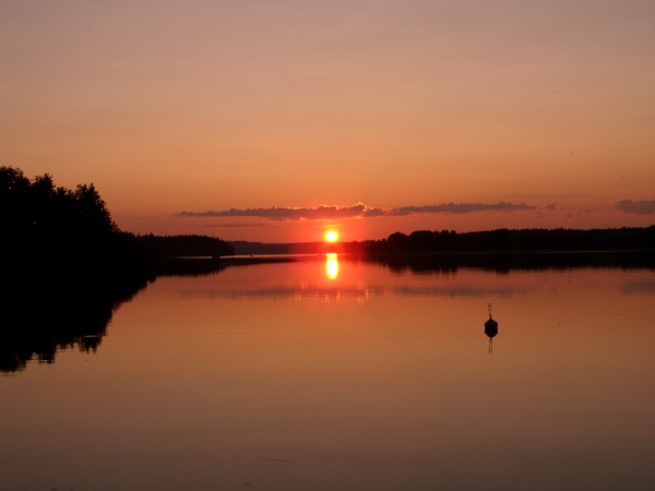 Sonnenuntergang Ristavesi S11