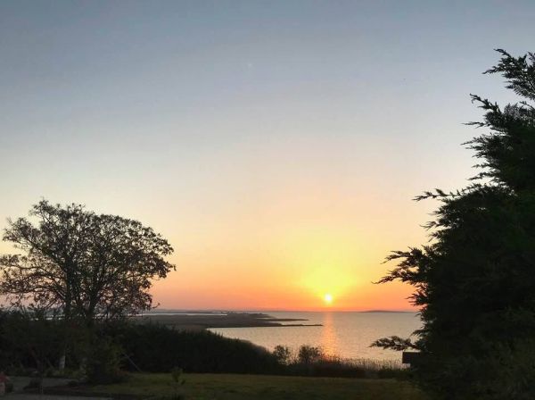 Sonnenuntergang am Lacul Razim Donaudelta 2019