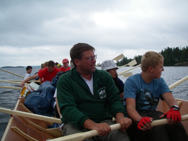 Stefan Patrick auf Schlag im Kirchboot SP07