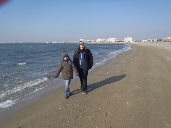 Strandspaziergang camargue 2012