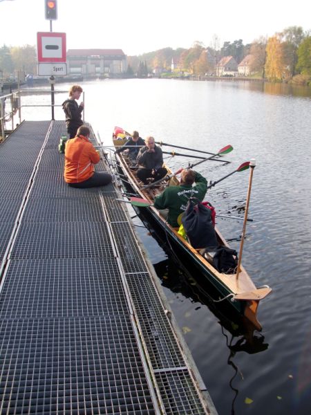 Teltowkanal Machnower Schleuse oberhalb