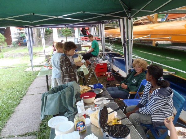 Waffel Stand Sternfahrt Kleinmachnow 2011