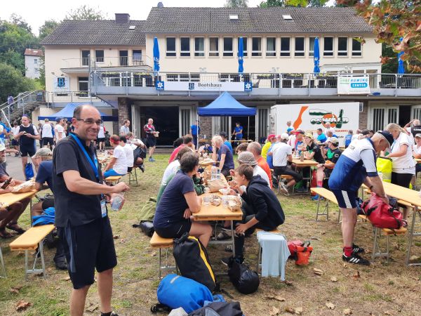 Wanderrudertreffen WRT2021 Mittagspause