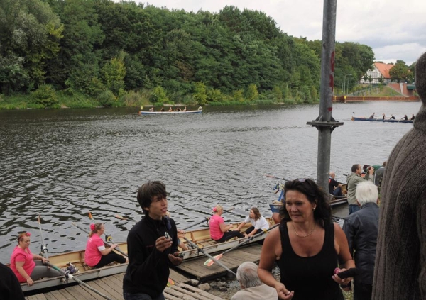 Zielsteg Drachenboot-Rudercup 2013