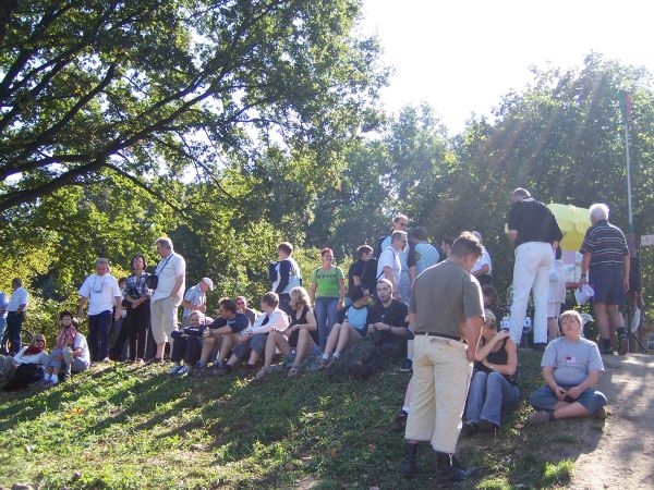 Zuschauer Drachenbootrennen