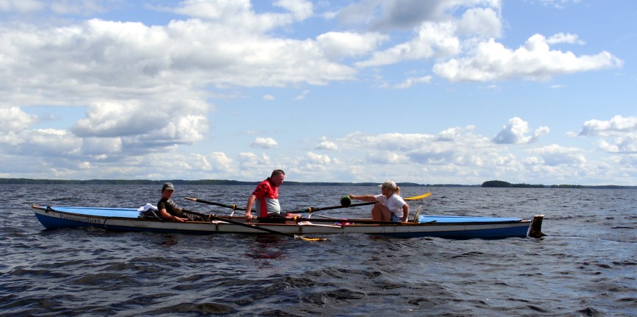 Zweier auf dem Orivesi S11