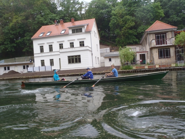 Zweier im Kanal zum Kalksee 2013