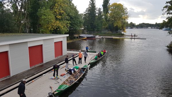 angekommen in Amsterdam Poseidon 2019