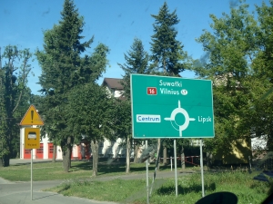 auf dem Weg nach Suwalki 2015